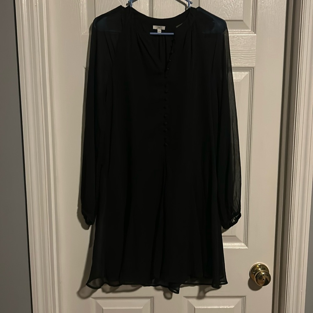 Simple black dress